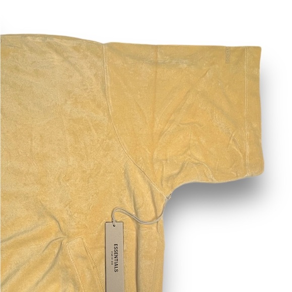 Essentials Fear Of God Men’s 3/4 Jacket Light Tusca Yellow NWT - Picture 5 of 6